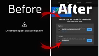 Live streaming has been restored  How to fix quotLive streaming isnt available right nowquot 2024 [upl. by Aitret]