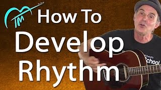 How To Develop RHYTHM On Guitar And Play On Beat [upl. by Ajnin]