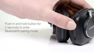 Bowers amp Wilkins Wireless Headphones Bluetooth® pairing instructions [upl. by Karoline]