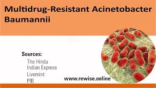 Multidrug  Resistant Acinetobacter Baumannii [upl. by Kellyann]