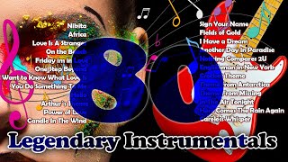 THE LEGENDS OF 80S   BEST INSTRUMENTAL HITS PLAYLIST [upl. by Niwle]