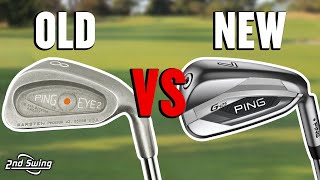 PING Golf Irons Comparison Old vs New  G425 G G20 G5 i3 Eye 2 [upl. by Nnahtur969]