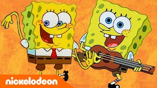 SpongeBob Schwammkopf  Top 13 SpongeBob Lieder  Nickelodeon Deutschland [upl. by Treborsemaj]