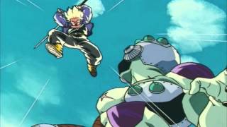 Dragonball Z  Trunks Kills Frieza  Original Bruce Faulconer Audio [upl. by Eocsor]