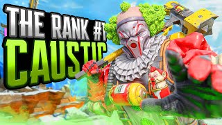 THE RANK 1 CAUSTIC OF APEX LEGENDS [upl. by Grobe]