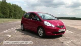 Honda Jazz hatchback review  CarBuyer [upl. by Evania583]