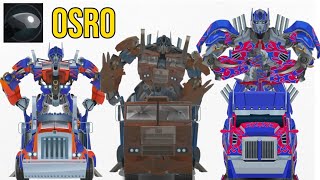 Osro  Versions of Optimus Prime 20072014 [upl. by Sedberry]