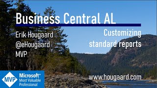 Customizing standard reports in Business Central [upl. by See]