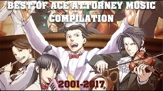 Best of Ace Attorney Music Compilation 20012017 [upl. by Eiclek765]