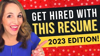 How to Write The BEST Resume in 2023  NEW Template and Examples INCLUDED [upl. by Carhart955]