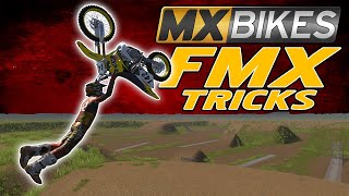 NEW Freestyle Tricks  Beta 15  MX Bikes [upl. by Einnek]