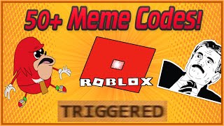 50 Roblox Meme CodesIDs 2020 [upl. by Odicalp]