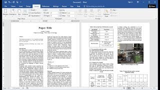 How to Prepare Research Paper for Publication in MS Word Easy [upl. by Wester]