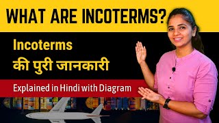 INCOTERMS 2020  Incoterms Explained in Hindi with Chart [upl. by Yauq]