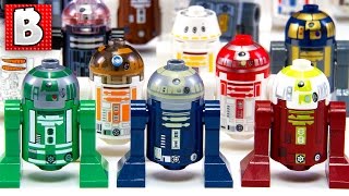 Every Lego Astromech Droid Ever Made  Star Wars Collection Review [upl. by Jahdai109]