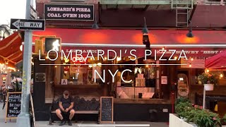 Pizza review Lombardi’s Pizza America’s First Pizzeria NYC [upl. by Ilat]