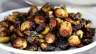 Honey Balsamic Roasted Brussels Sprouts [upl. by Niveg]