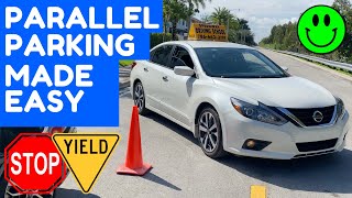 HOW TO PARALLEL PARK FOR BEGINNERS PARALLEL PARKING [upl. by Effie]