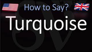 How to Pronounce Turquoise CORRECTLY [upl. by Hughes317]