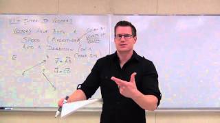 Calculus 3 Lecture 111 An Introduction to Vectors [upl. by Nylsej]