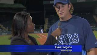 Evan Longorias Crazy Bare Hand Catch [upl. by Kalb]