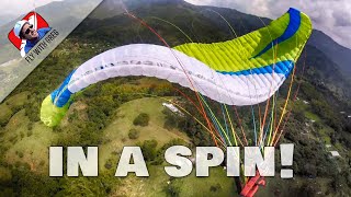 Paragliding Gone Wrong SPINS Explained By An Instructor [upl. by Aleihs9]