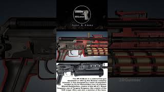 3D Animation How the PP19 Bizon Submachine Gun works [upl. by Archaimbaud]