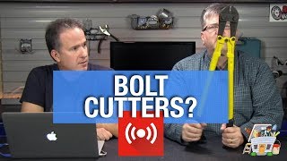 All About Bolt Cutters  The Handyguys Live [upl. by Thar]