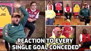 AFTV reaction to every single goal arsenal have conceded this season 2021 up to december [upl. by Ahsrav277]