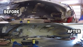 Easiest Way to Remove Underbody Coating [upl. by Yelad]