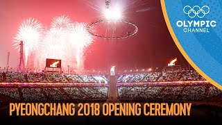 PyeongChang 2018 Opening Ceremony  PyeongChang 2018 Replays [upl. by Jillie]