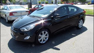 SOLD 2013 Hyundai Elantra Limited Walkaround Start up Tour and Overview [upl. by Bartley]