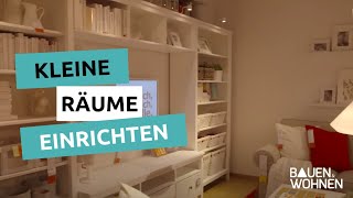 Living Kleine Räume einrichten – Mit diesen Tipps klappt es [upl. by Airekahs875]