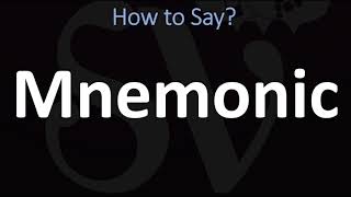 How to Pronounce Mnemonic CORRECTLY [upl. by Kristina]