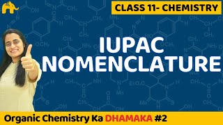 IUPAC nomenclature of organic chemistry class 11  JEE NEET CBSE Hindi [upl. by Ramad376]