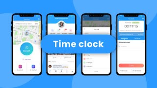 Connecteam  The Worlds Best Employee Time Clock App [upl. by Ytsim]