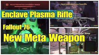 Fallout 76 Enclave Plasma Flamer New Meta Explained [upl. by Nitsuga485]