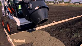 Bobcat Concrete Mixer Attachment [upl. by Manley864]