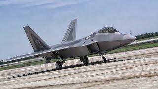 F22 Raptor • Vector Thrust amp Aerobatics Demonstration [upl. by Inaluiak12]