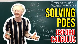 Oxford Calculus Solving Simple PDEs [upl. by Gudrun]