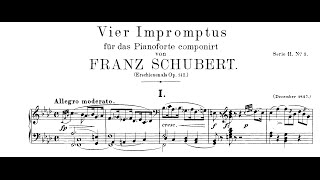 Schubert 4 Impromptus Op142 Zimerman [upl. by Litt]