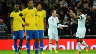 England vs Brazil 21 Official Goals and Highlights Wembley 060213  FATV [upl. by Malcolm]