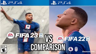 FIFA 23 Vs FIFA 22 PS4 [upl. by Eob]