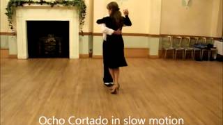 Argentine Tango Lesson 9  Ocho Cortado [upl. by Amalberga497]