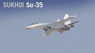 Russia’s Sukhoi Su35 Displays Thrust Vectoring Aerobatics at Dubai Airshow – AIN [upl. by Novehc]