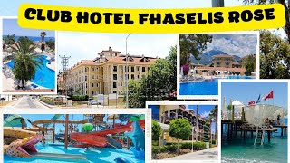 Полный обзор отеля Club Hotel Phaselis Rose 5 Текирова Турция [upl. by Ttevi]