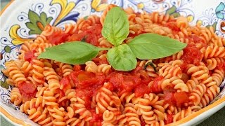 Fusilli Pasta with Tomato Sauce  Rossellas Cooking with Nonna [upl. by Bennett]