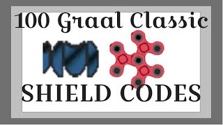 100 Graal Classic RARE Shield Codes [upl. by Ahtelra]