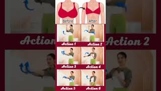 Increase Breast Size In 7 Days DO AT HOME By 5 Min Workout [upl. by Eirot]