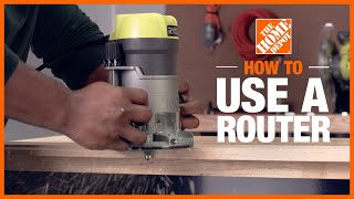 How to Use a Router  The Home Depot [upl. by Hgiellek]